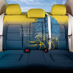 Custom Sri Lanka Cricket Back Car Seat Cover With Simple Lions Version