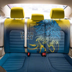 Custom Sri Lanka Cricket Back Car Seat Cover With Simple Lions Version
