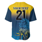 Custom Sri Lanka Cricket Baseball Jersey With Simple Lions Version
