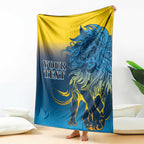Custom Sri Lanka Cricket Blanket With Simple Lions Version