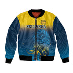 Custom Sri Lanka Cricket Bomber Jacket With Simple Lions Version