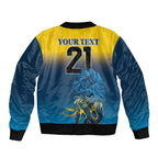 Custom Sri Lanka Cricket Bomber Jacket With Simple Lions Version