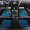 Custom Sri Lanka Cricket Car Mats With Simple Lions Version