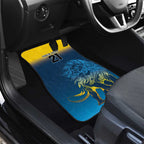 Custom Sri Lanka Cricket Car Mats With Simple Lions Version