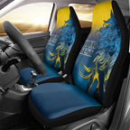 Custom Sri Lanka Cricket Car Seat Cover With Simple Lions Version