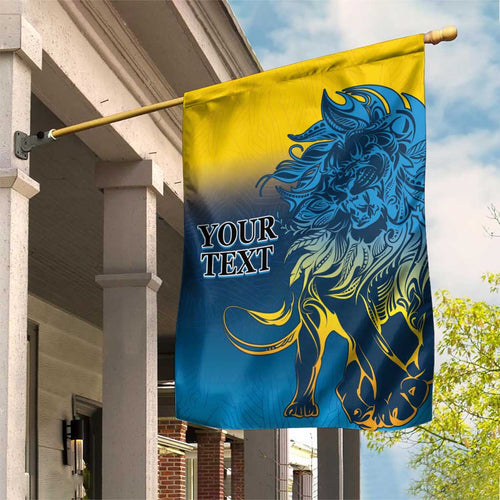 Custom Sri Lanka Cricket Garden Flag With Simple Lions Version