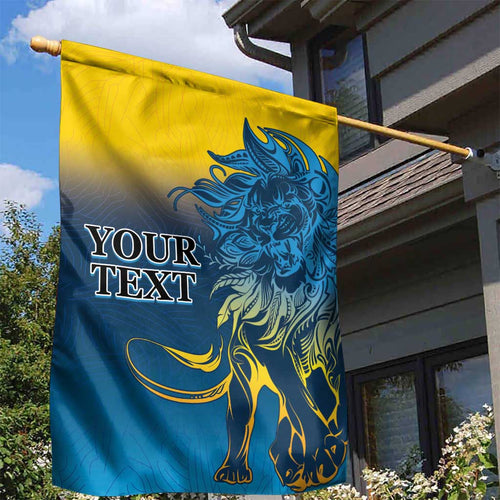 Custom Sri Lanka Cricket Garden Flag With Simple Lions Version