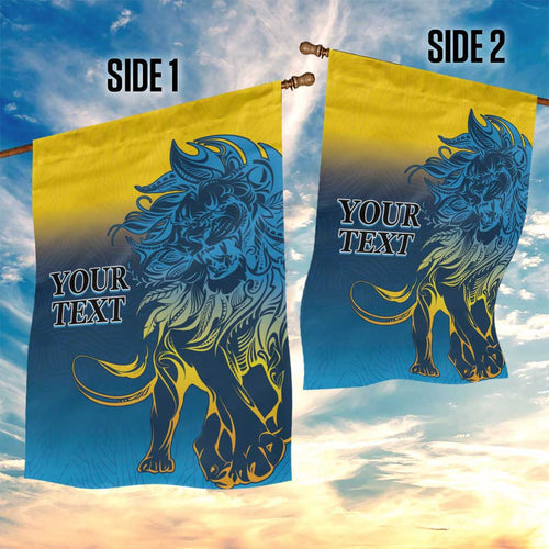 Custom Sri Lanka Cricket Garden Flag With Simple Lions Version
