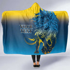 Custom Sri Lanka Cricket Hooded Blanket With Simple Lions Version