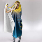 Custom Sri Lanka Cricket Hooded Blanket With Simple Lions Version