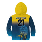 Custom Sri Lanka Cricket Kid Hoodie With Simple Lions Version