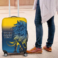 Custom Sri Lanka Cricket Luggage Cover With Simple Lions Version