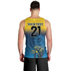 Custom Sri Lanka Cricket Men Tank Top With Simple Lions Version