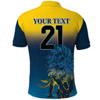 Custom Sri Lanka Cricket Polo Shirt With Simple Lions Version