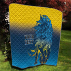 Custom Sri Lanka Cricket Quilt With Simple Lions Version