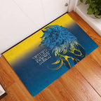 Custom Sri Lanka Cricket Rubber Doormat With Simple Lions Version