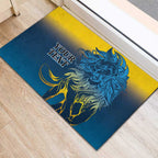 Custom Sri Lanka Cricket Rubber Doormat With Simple Lions Version