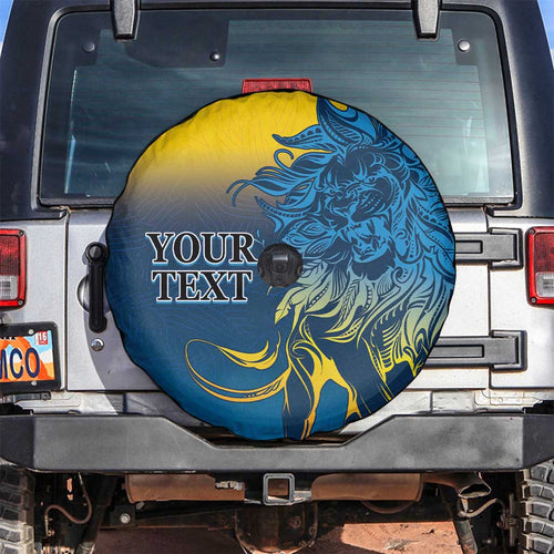 Custom Sri Lanka Cricket Spare Tire Cover With Simple Lions Version