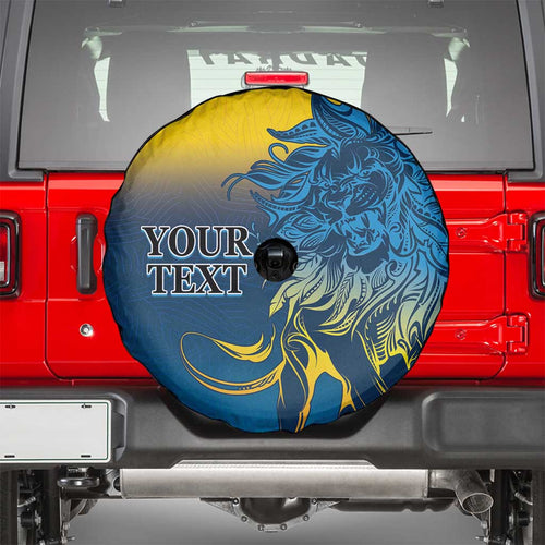 Custom Sri Lanka Cricket Spare Tire Cover With Simple Lions Version