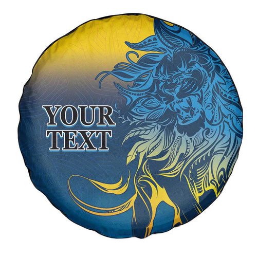 Custom Sri Lanka Cricket Spare Tire Cover With Simple Lions Version