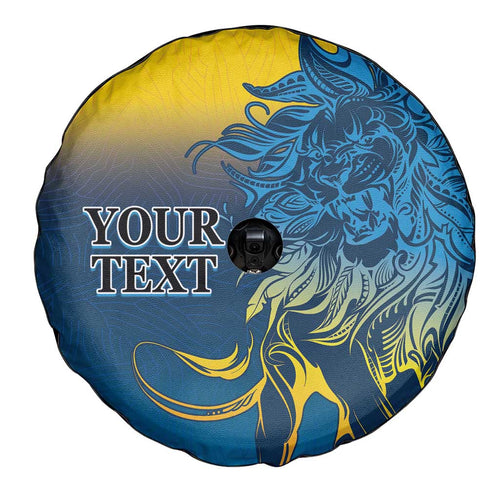 Custom Sri Lanka Cricket Spare Tire Cover With Simple Lions Version