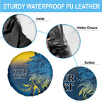 Custom Sri Lanka Cricket Spare Tire Cover With Simple Lions Version