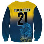 Custom Sri Lanka Cricket Sweatshirt With Simple Lions Version