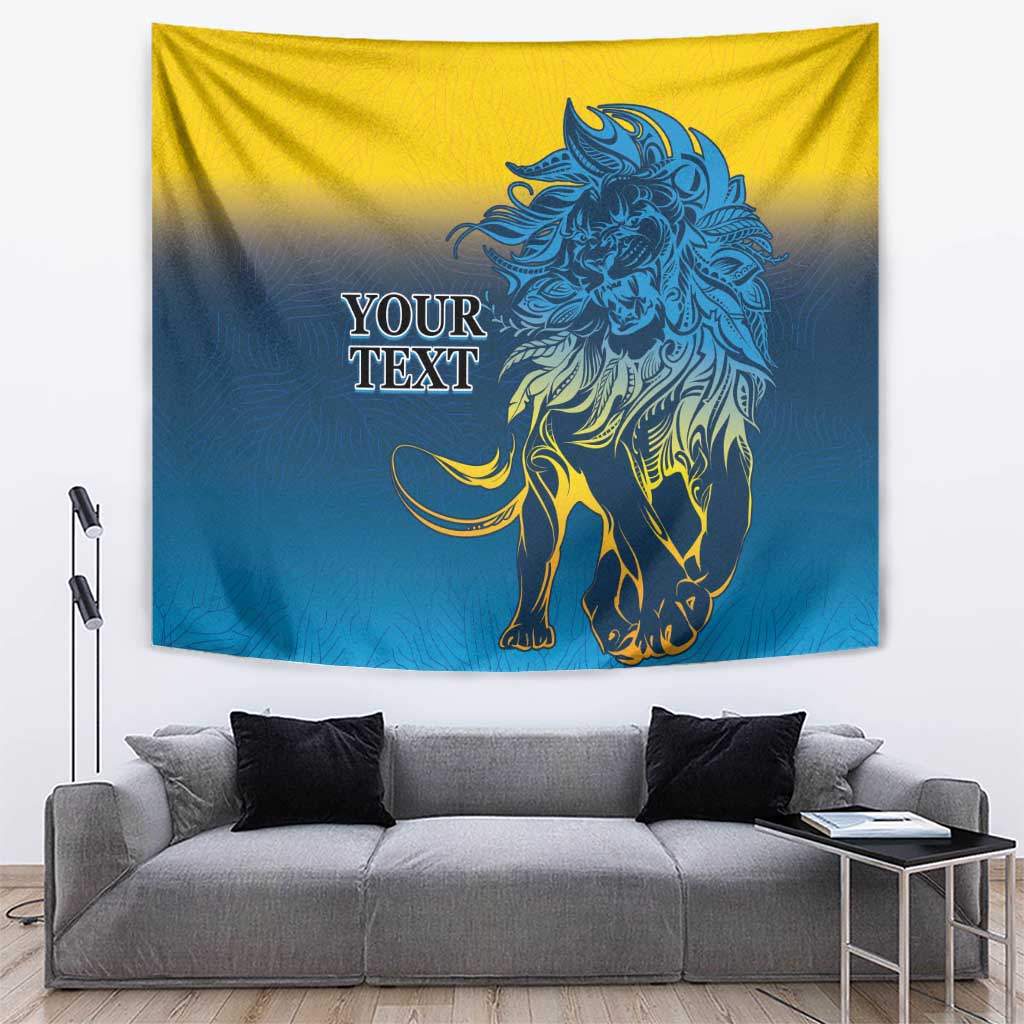 Custom Sri Lanka Cricket Tapestry With Simple Lions Version