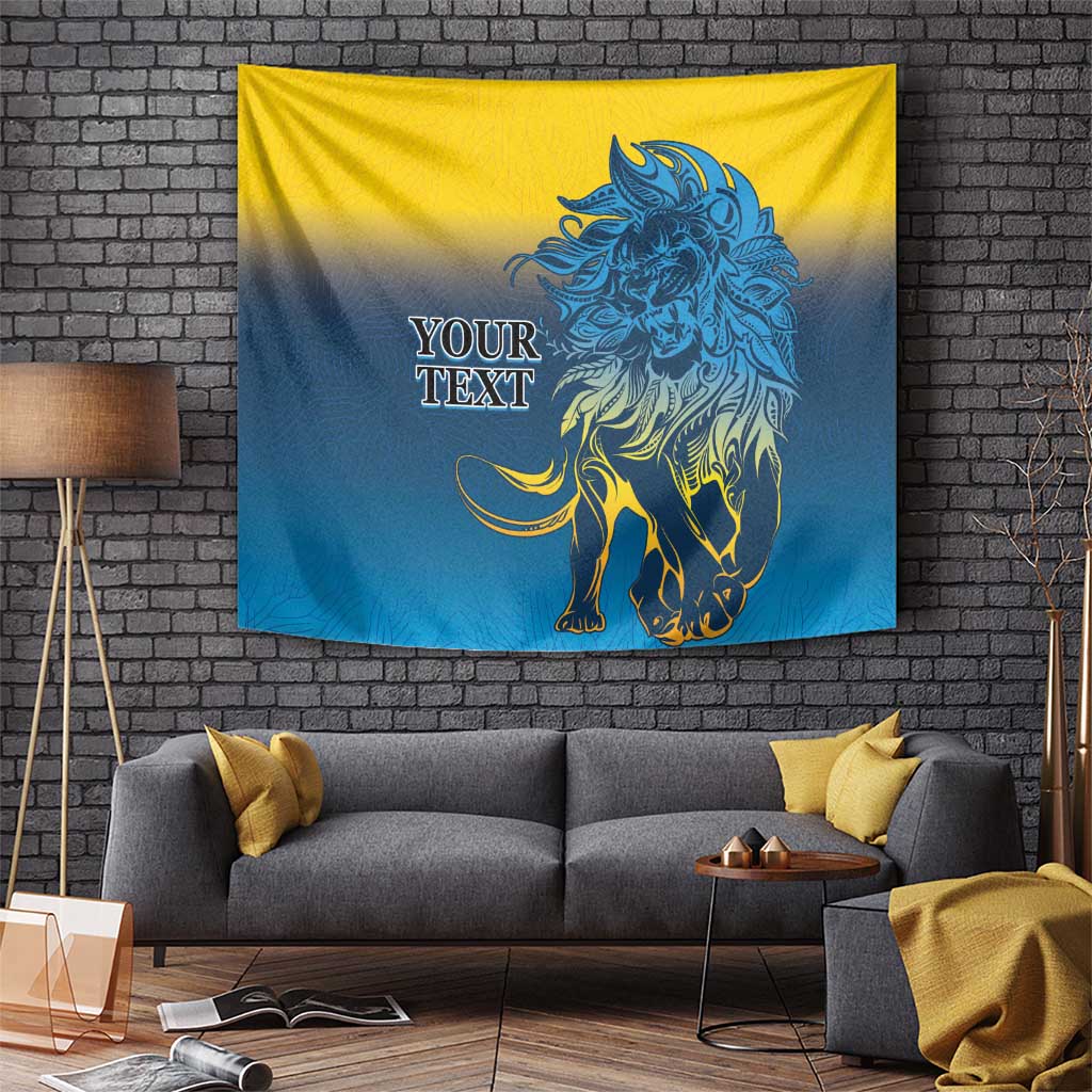 Custom Sri Lanka Cricket Tapestry With Simple Lions Version