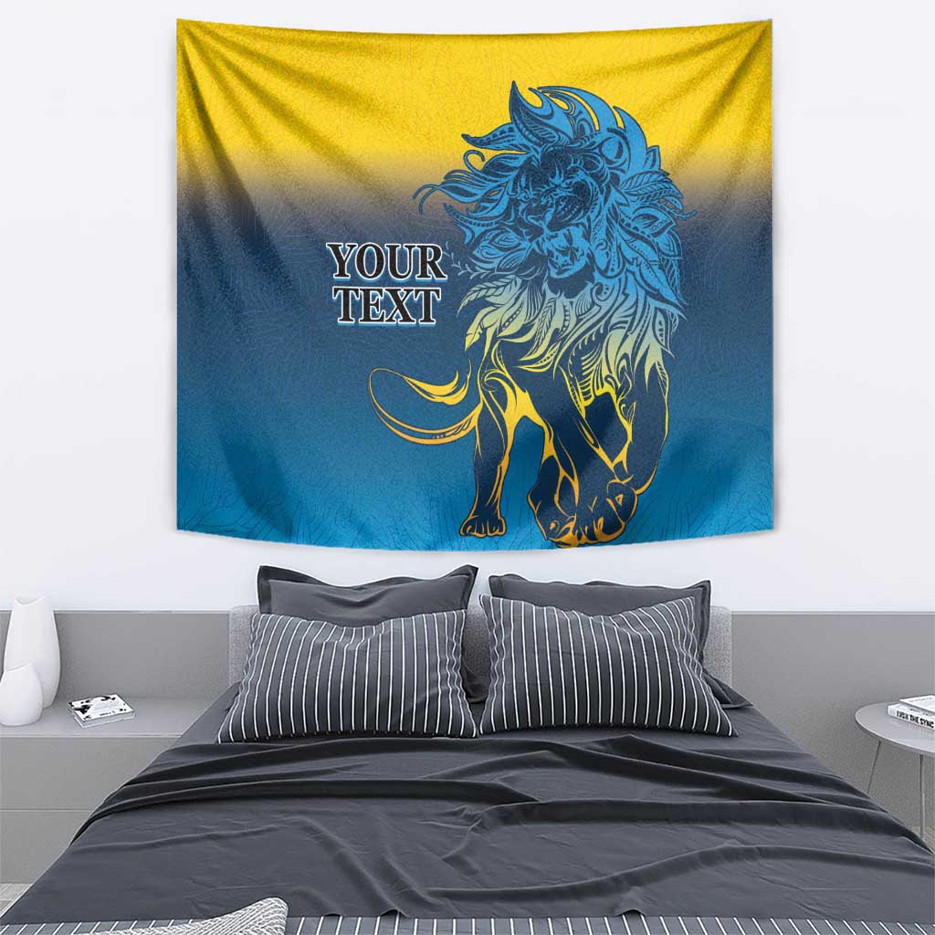 Custom Sri Lanka Cricket Tapestry With Simple Lions Version