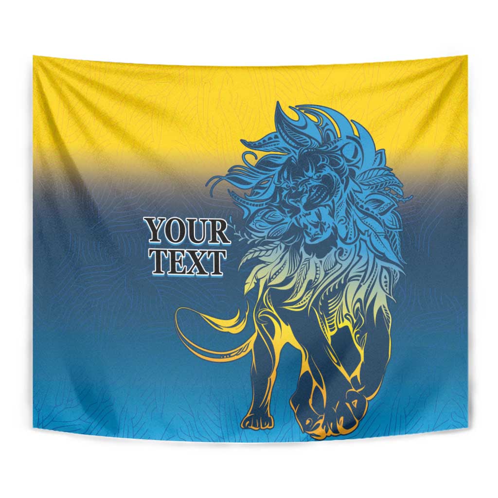 Custom Sri Lanka Cricket Tapestry With Simple Lions Version