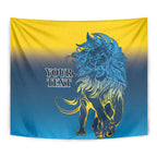 Custom Sri Lanka Cricket Tapestry With Simple Lions Version