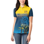 Custom Sri Lanka Cricket Women Polo Shirt With Simple Lions Version