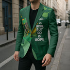 Mental Health Awareness Personalised Blazer Pain Real But So Is Hope