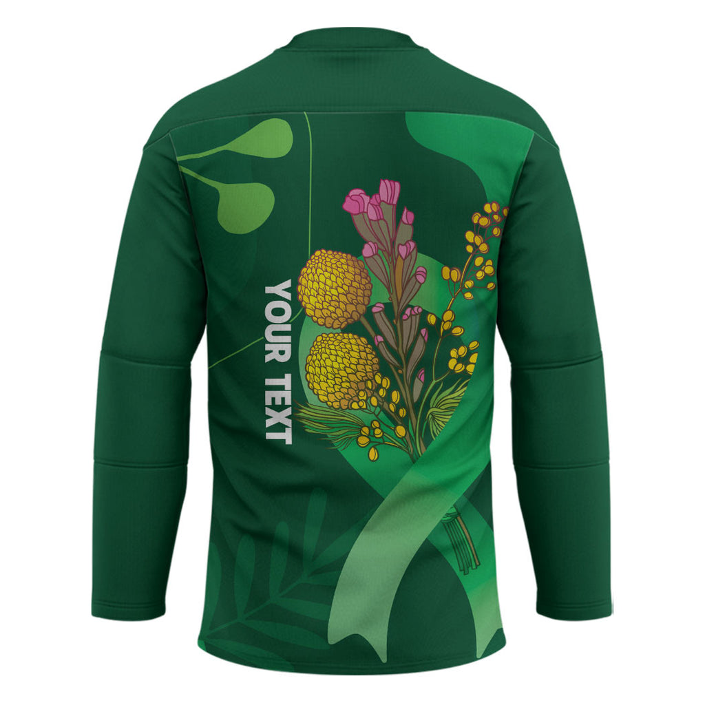 Mental Health Awareness Personalised Hockey Jersey Pain Real But So Is Hope