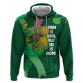 Mental Health Awareness Personalised Hoodie Pain Real But So Is Hope