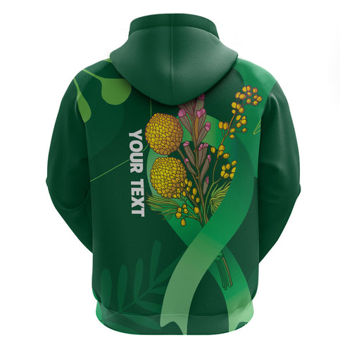 Mental Health Awareness Personalised Hoodie Pain Real But So Is Hope