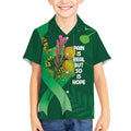 Mental Health Awareness Personalised Kid Hawaiian Shirt Pain Real But So Is Hope