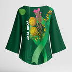 Mental Health Awareness Personalised Kimono Sleeve Blouse Pain Real But So Is Hope