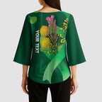 Mental Health Awareness Personalised Kimono Sleeve Blouse Pain Real But So Is Hope