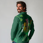 Mental Health Awareness Personalised Long Sleeve Polo Shirt Pain Real But So Is Hope