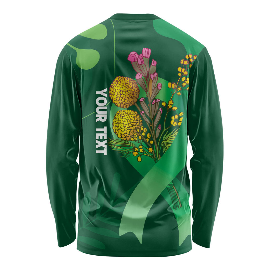 Mental Health Awareness Personalised Long Sleeve Shirt Pain Real But So Is Hope