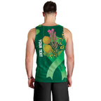 Mental Health Awareness Personalised Men Tank Top Pain Real But So Is Hope