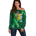 Mental Health Awareness Personalised Off Shoulder Sweater Pain Real But So Is Hope