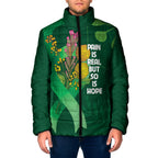 Mental Health Awareness Personalised Padded Jacket Pain Real But So Is Hope