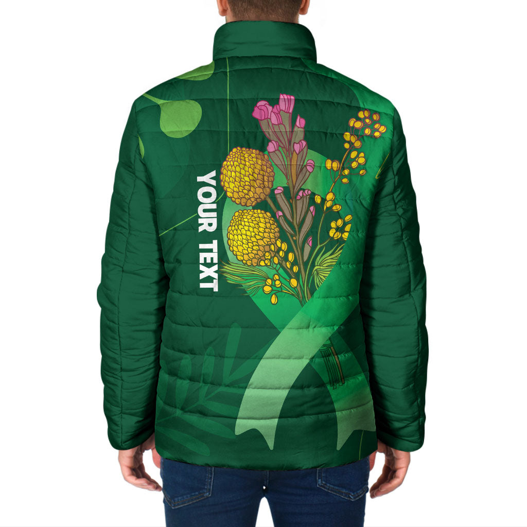 Mental Health Awareness Personalised Padded Jacket Pain Real But So Is Hope