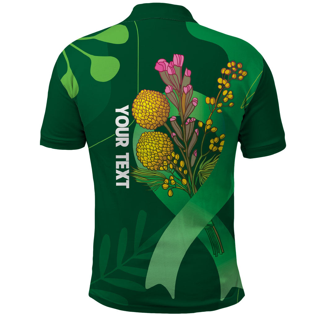 Mental Health Awareness Personalised Polo Shirt Pain Real But So Is Hope