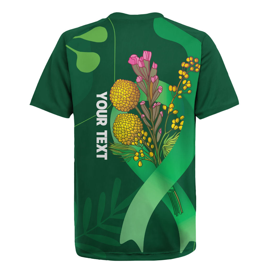 Mental Health Awareness Personalised Rugby Jersey Pain Real But So Is Hope