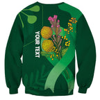 Mental Health Awareness Personalised Sweatshirt Pain Real But So Is Hope