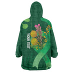 Mental Health Awareness Personalised Wearable Blanket Hoodie Pain Real But So Is Hope